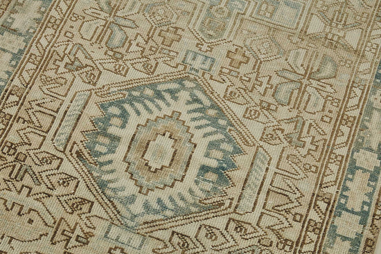 3x12 Antique Persian Heriz Rug - 50069