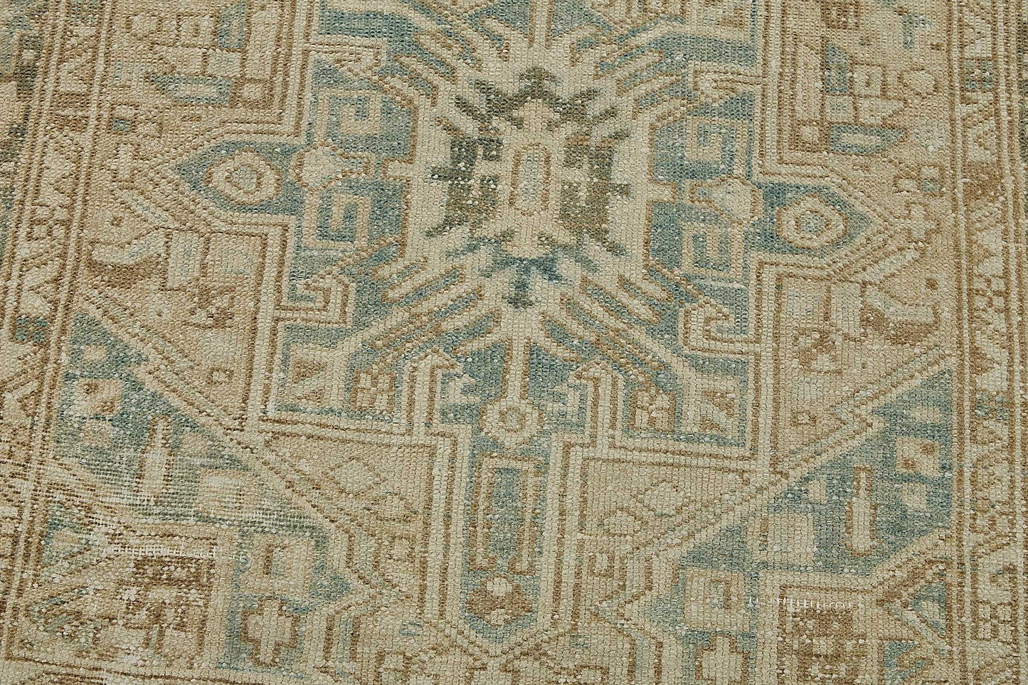 3x12 Antique Persian Heriz Rug - 50069