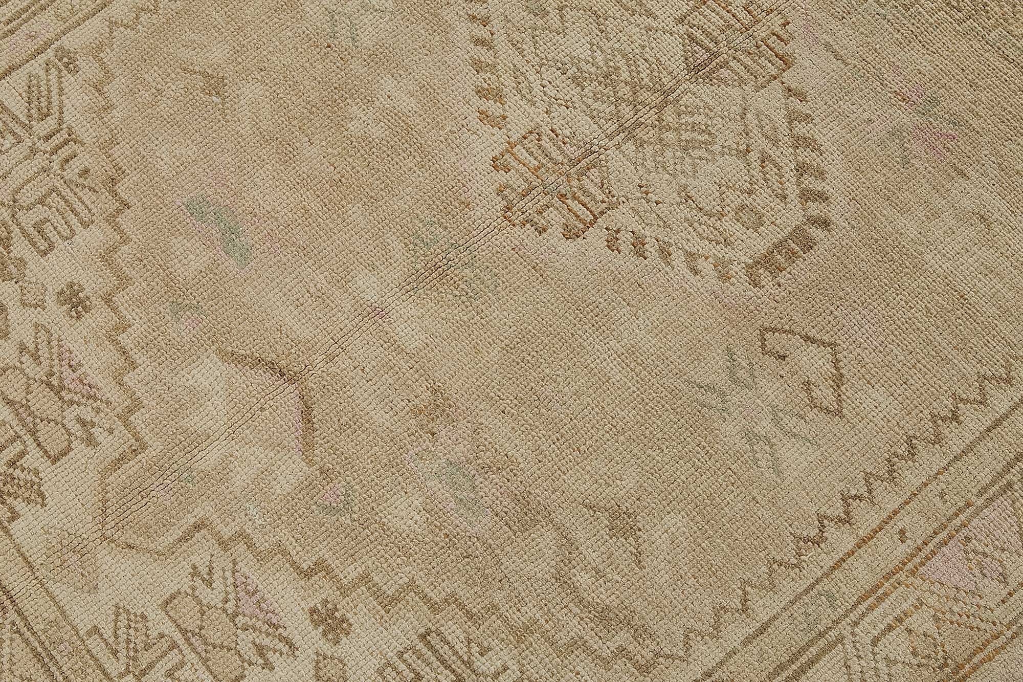 3x9 Antique Anatolian Konya Rug - 50070