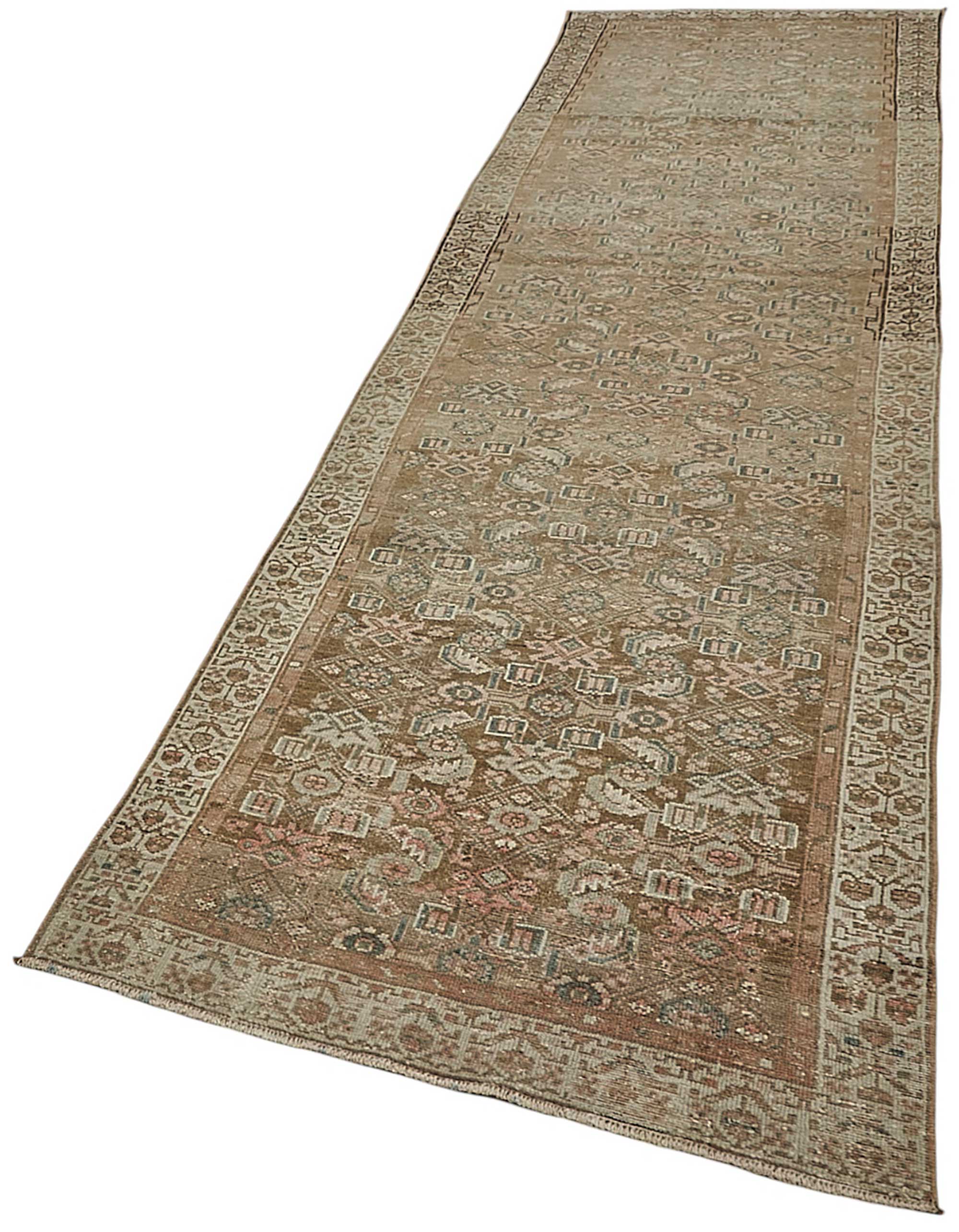 3x13 Antique Persian Mahal Rug - 50072