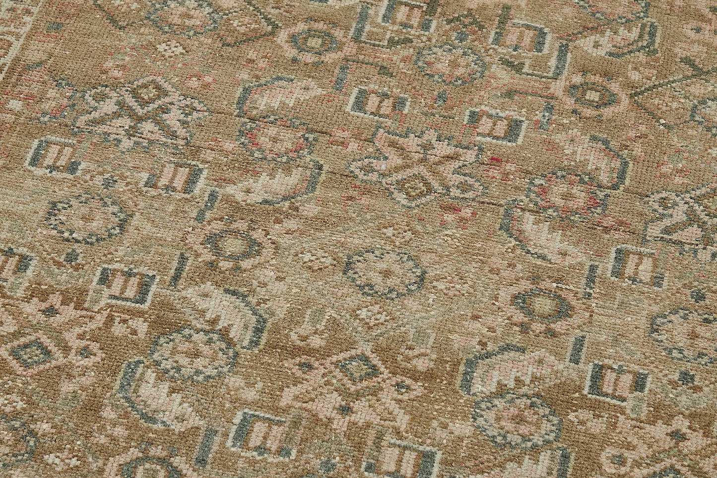 3x13 Antique Persian Mahal Rug - 50072