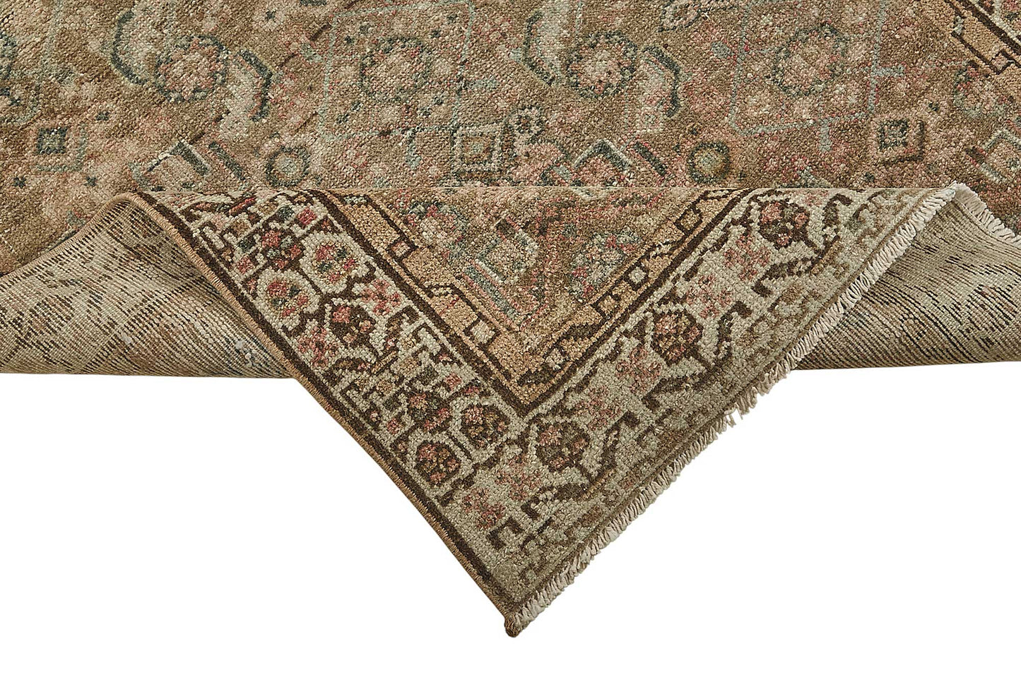 3x13 Antique Persian Mahal Rug - 50072