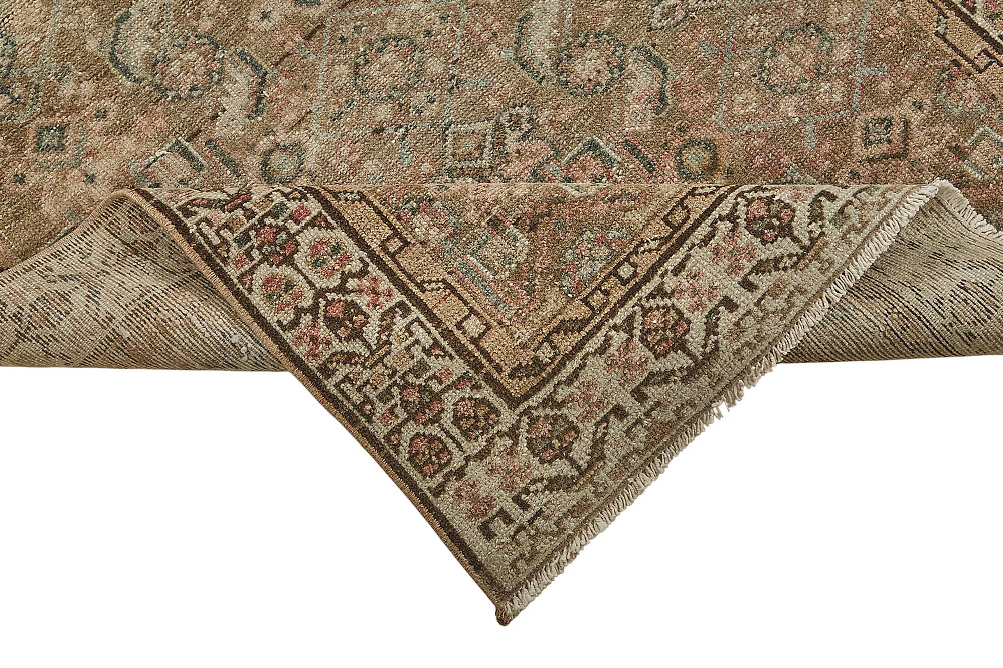 3x13 Antique Persian Mahal Rug - 50072
