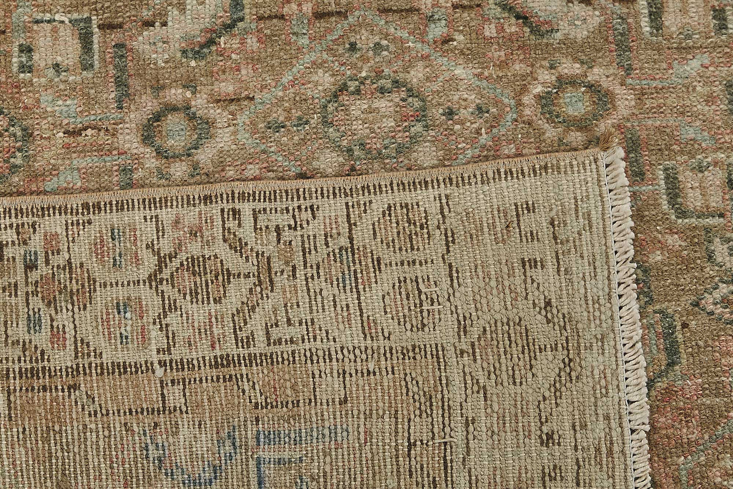 3x13 Antique Persian Mahal Rug - 50072