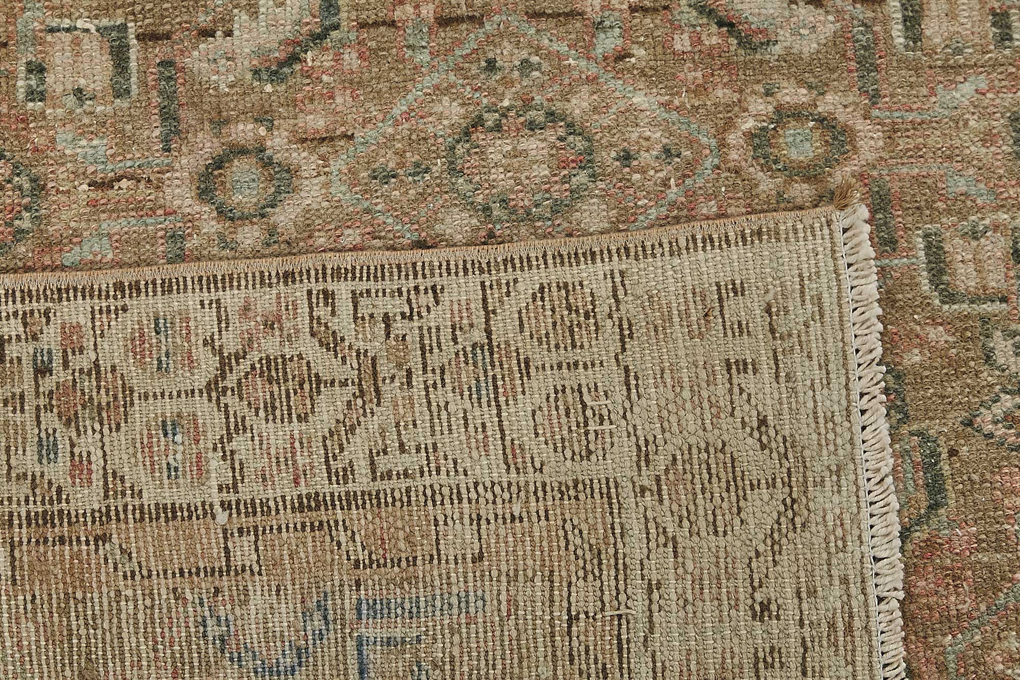 3x13 Antique Persian Mahal Rug - 50072