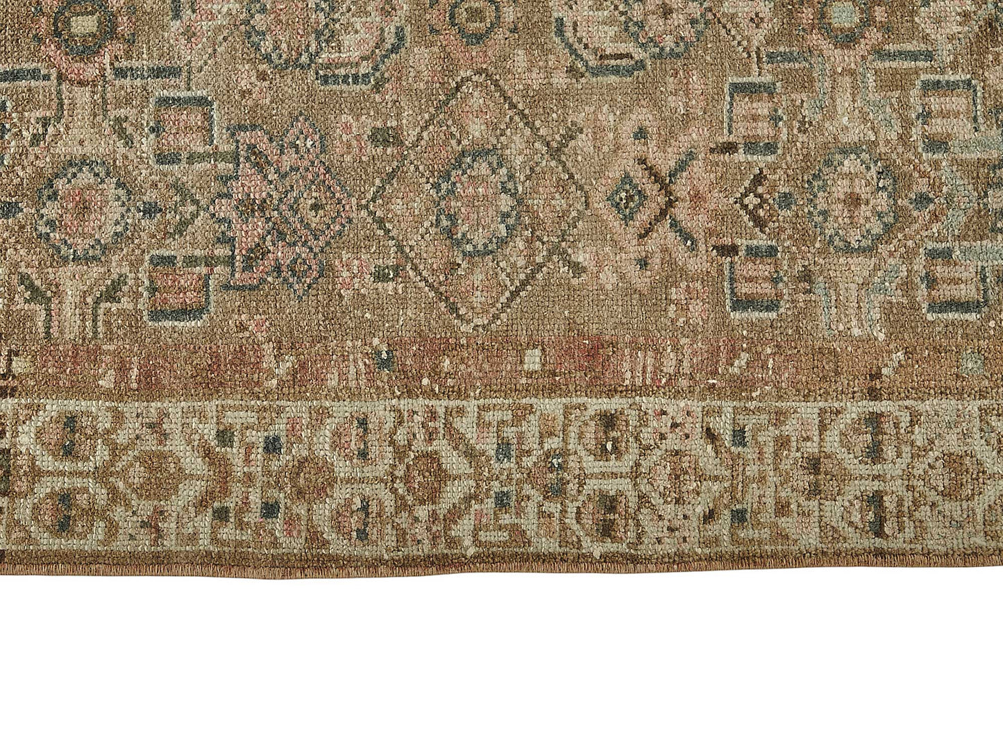 3x13 Antique Persian Mahal Rug - 50072