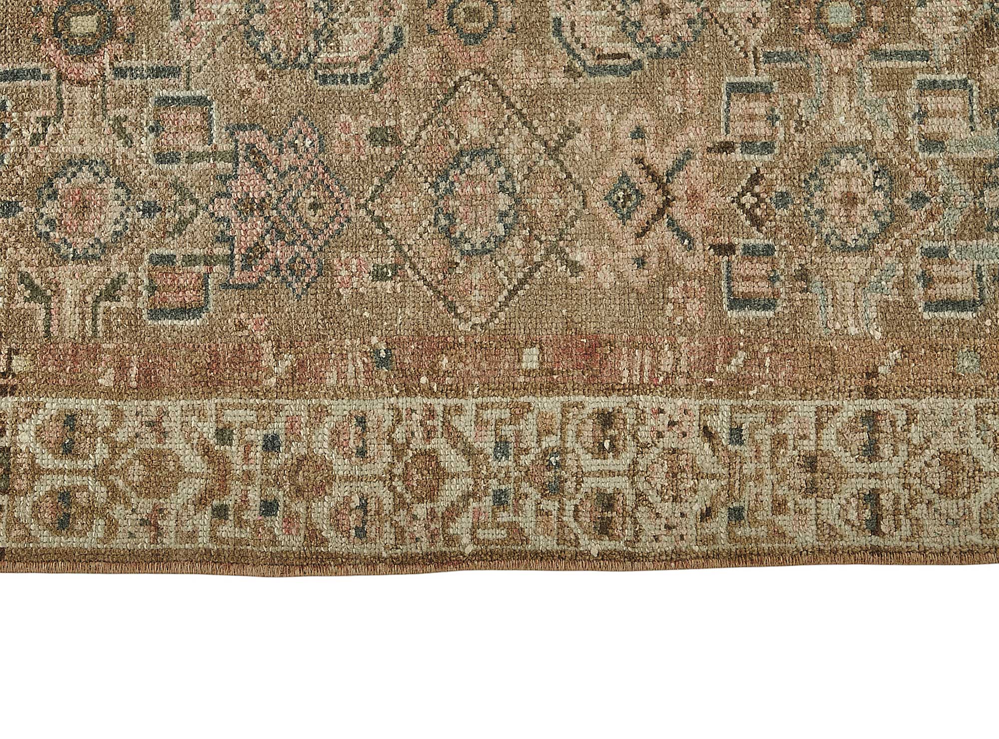 3x13 Antique Persian Mahal Rug - 50072