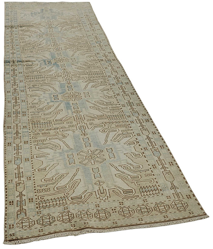 3x11 Antique Caucasian Kazak Rug - 50074