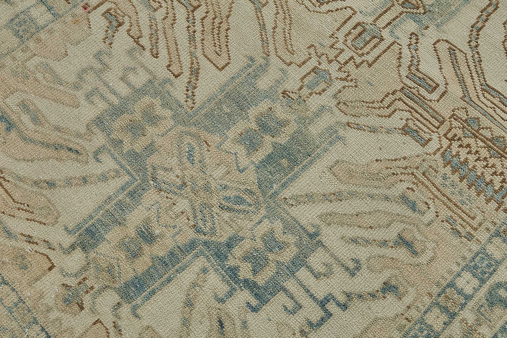 3x11 Antique Caucasian Kazak Rug - 50074