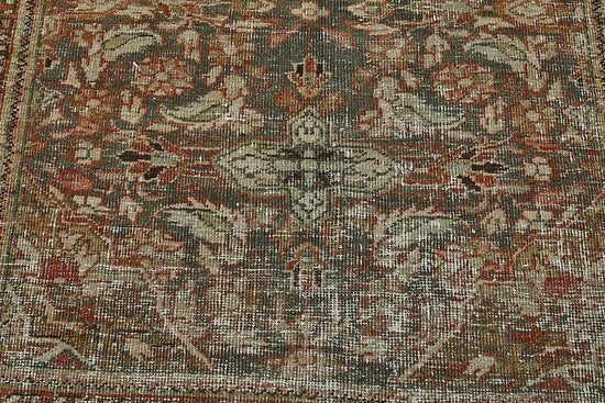 4x6 Antique Persian Sarouk Rug - 50075