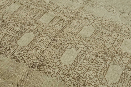 7x10 Antique Persian Bijar Rug - 50077