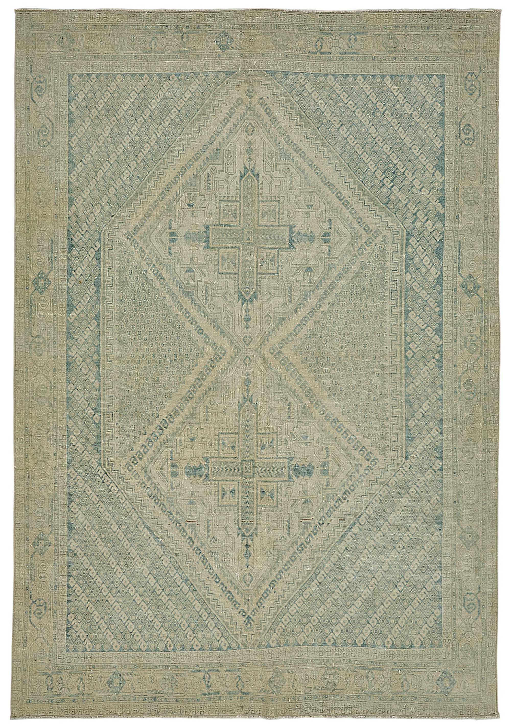 4x6 Antique Persian Afshar Rug - 50079