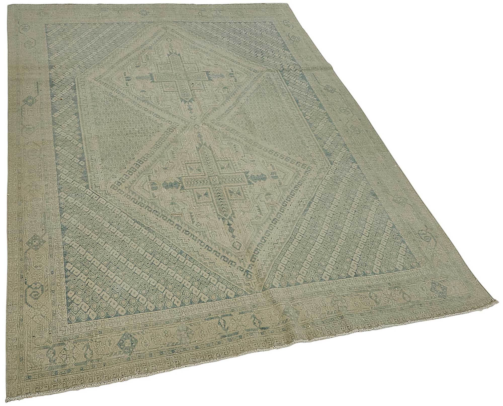 4x6 Antique Persian Afshar Rug - 50079