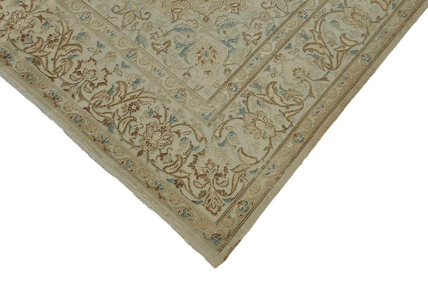 5x9 Antique Persian Tabriz Rug - 50080
