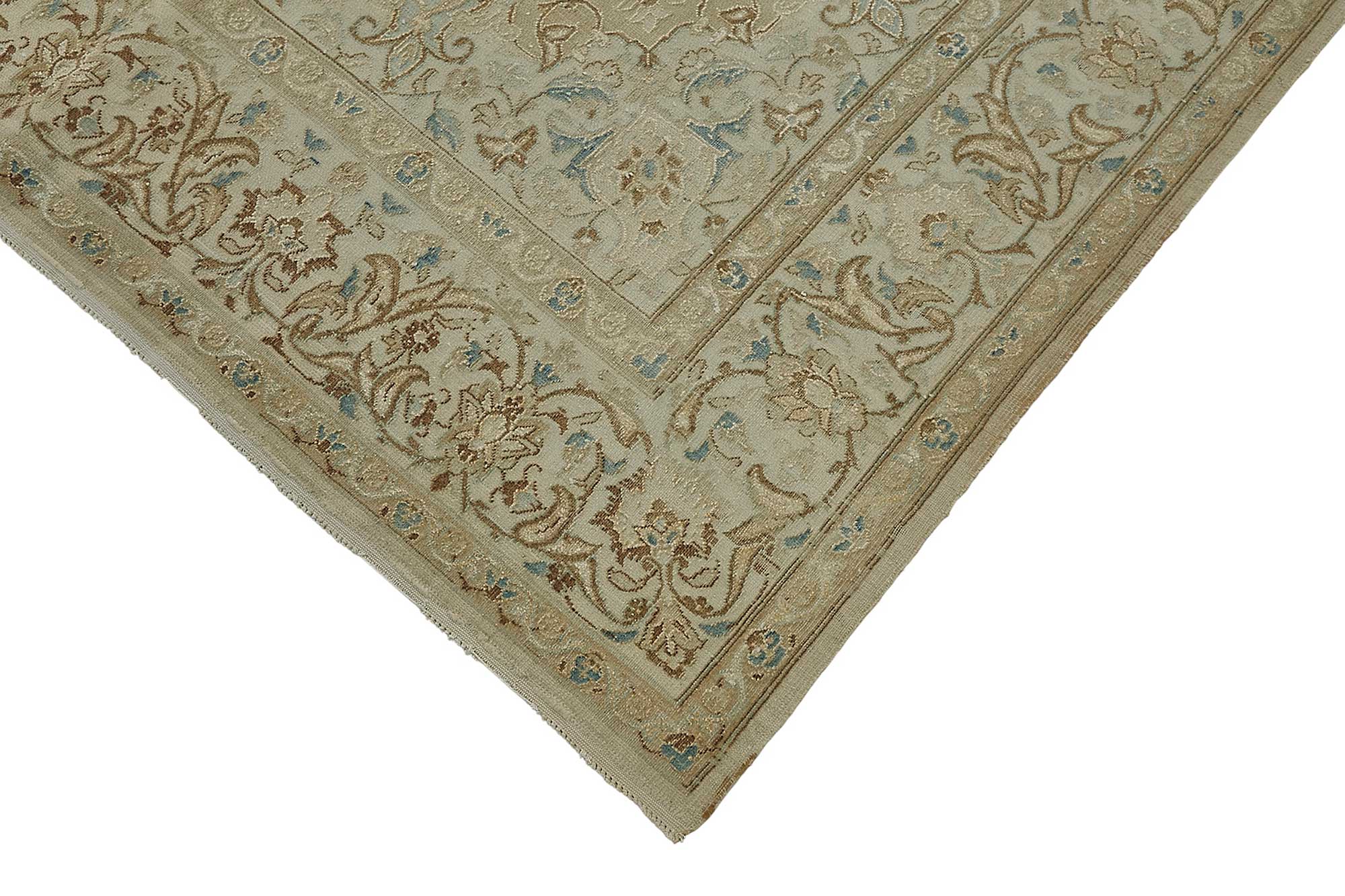 5x9 Antique Persian Tabriz Rug - 50080