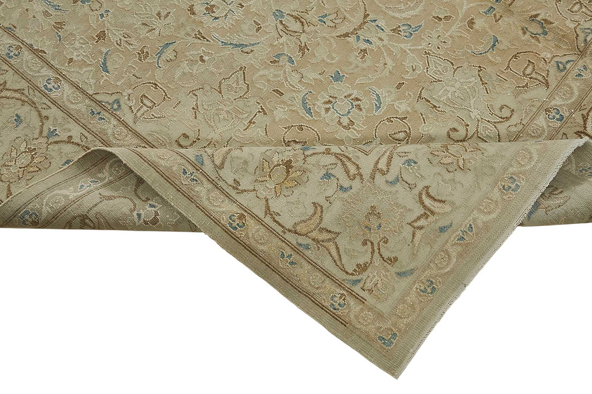5x9 Antique Persian Tabriz Rug - 50080
