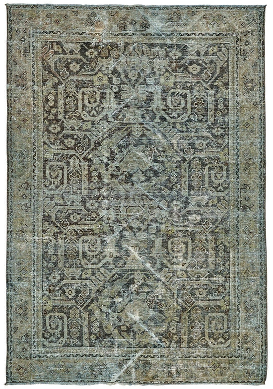 4x6 Antique Persian Kurdish Rug - 50081