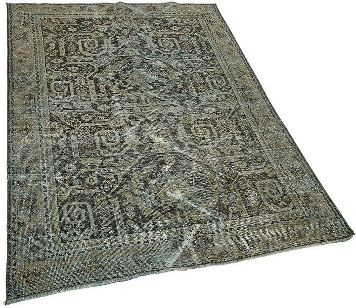 4x6 Antique Persian Kurdish Rug - 50081