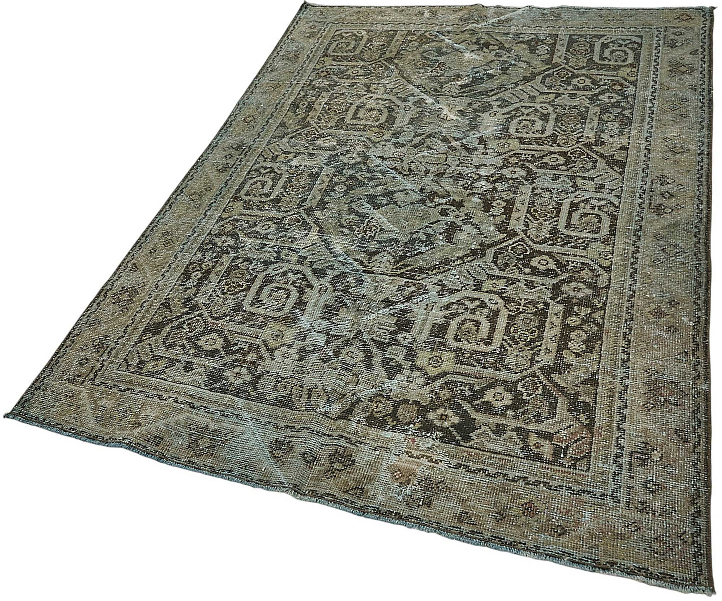 4x6 Antique Persian Kurdish Rug - 50081