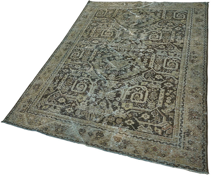 4x6 Antique Persian Kurdish Rug - 50081