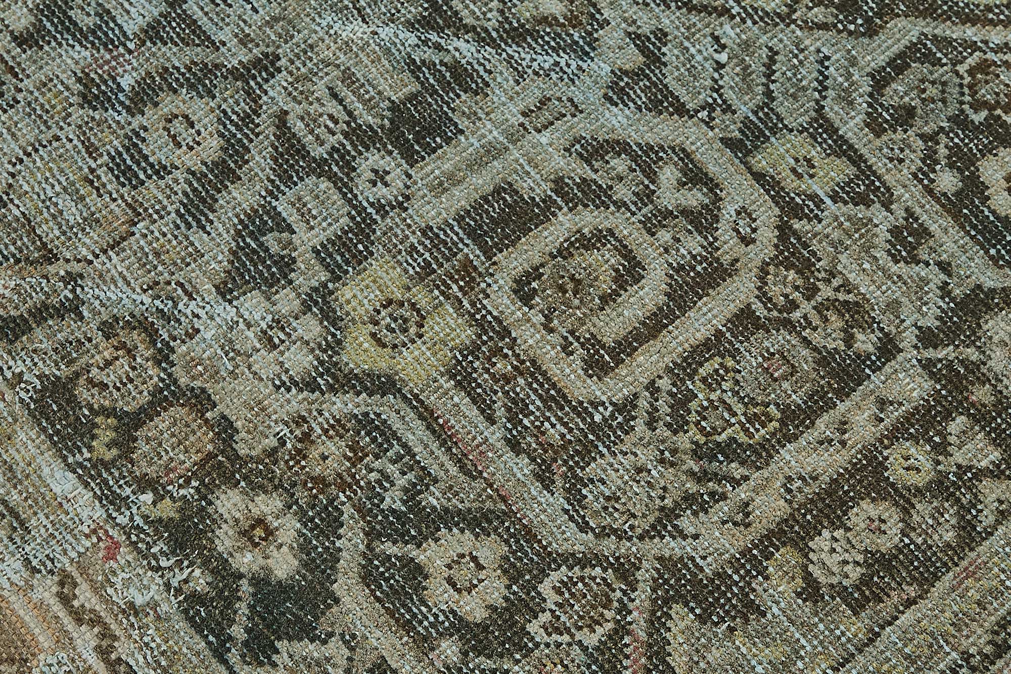 4x6 Antique Persian Kurdish Rug - 50081