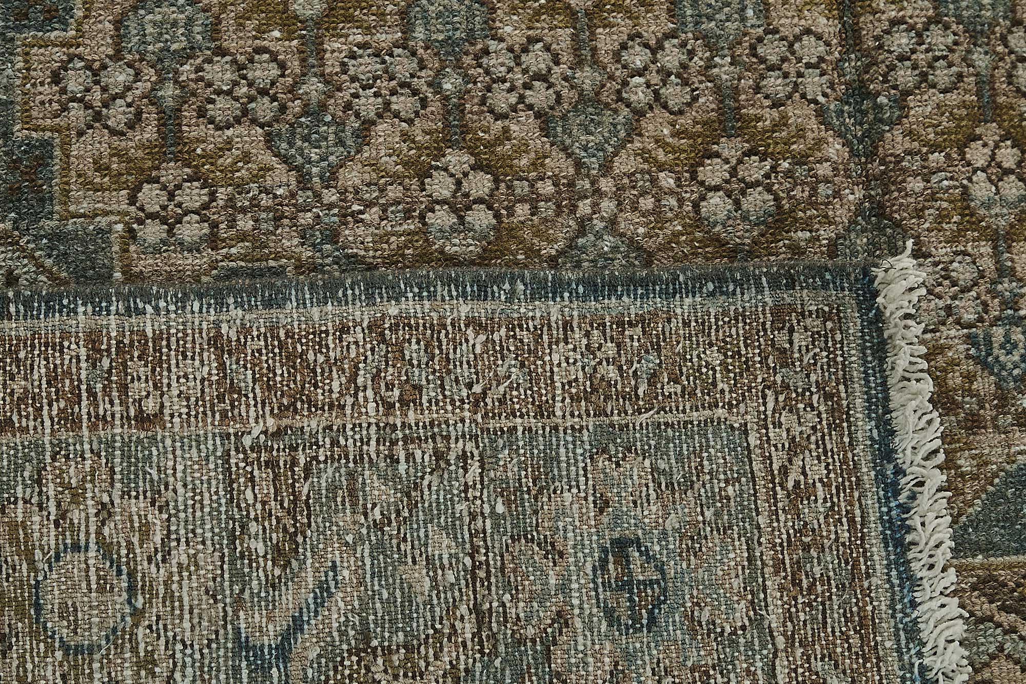 4x6 Antique Persian Heriz Rug - 50082