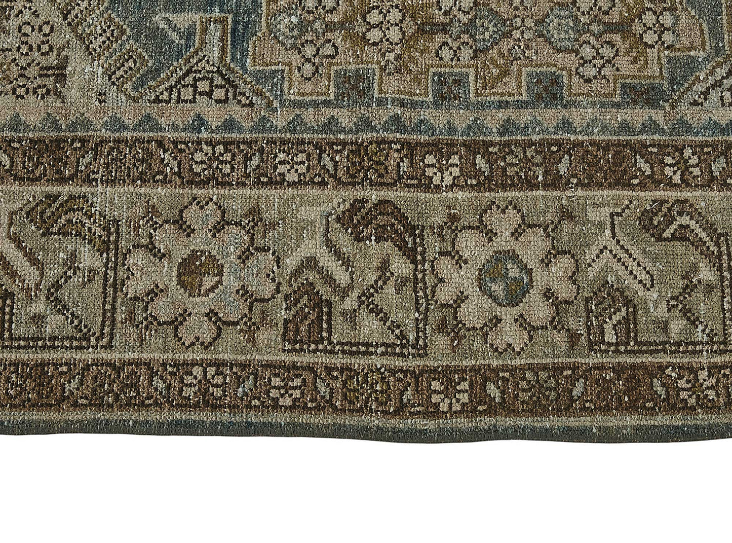 4x6 Antique Persian Heriz Rug - 50082