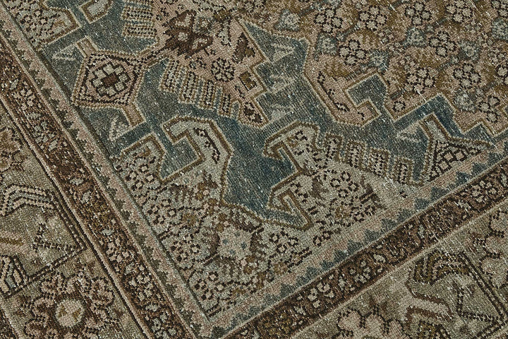 4x6 Antique Persian Heriz Rug - 50082