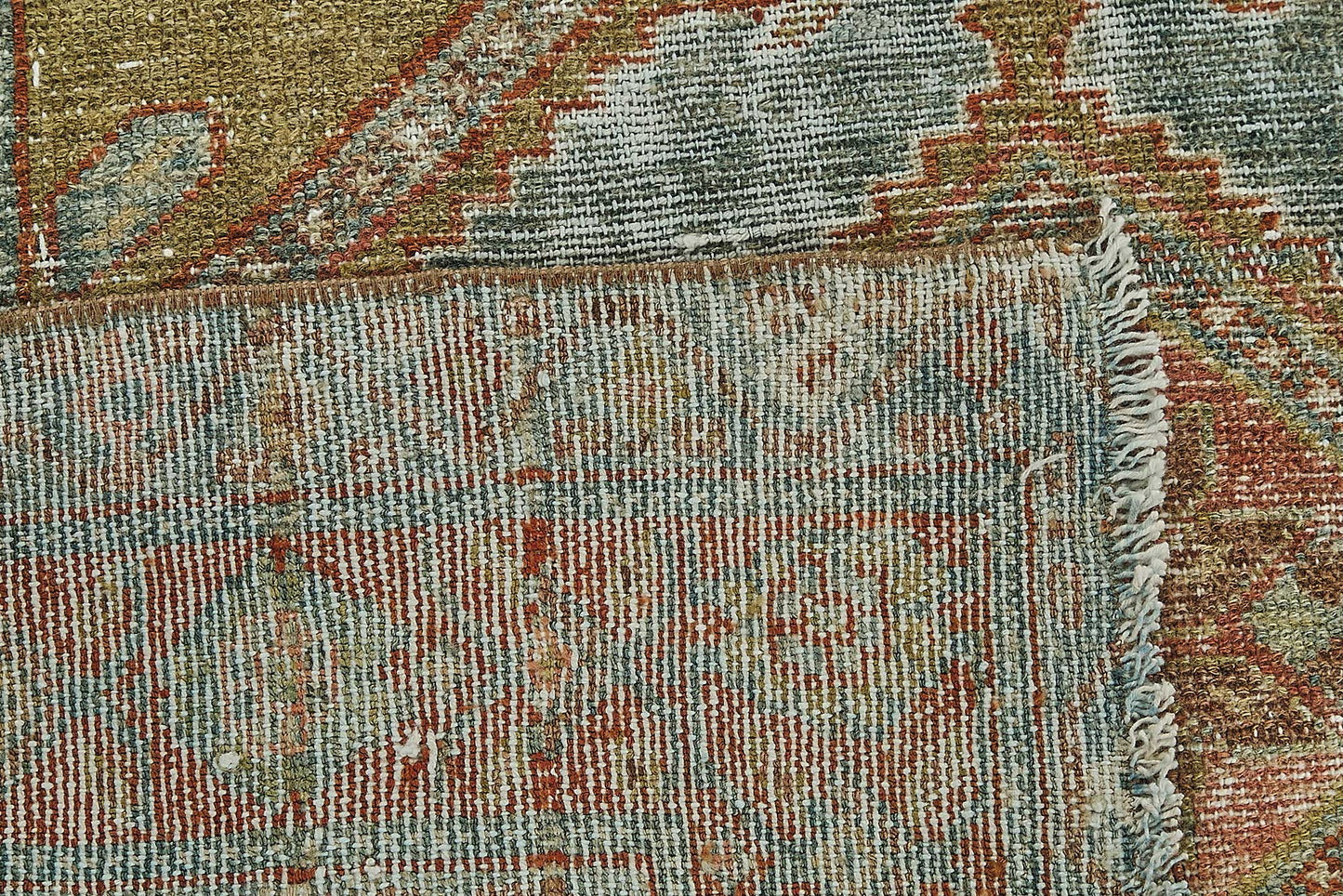 4x6 Antique Persian Heriz Rug - 50083