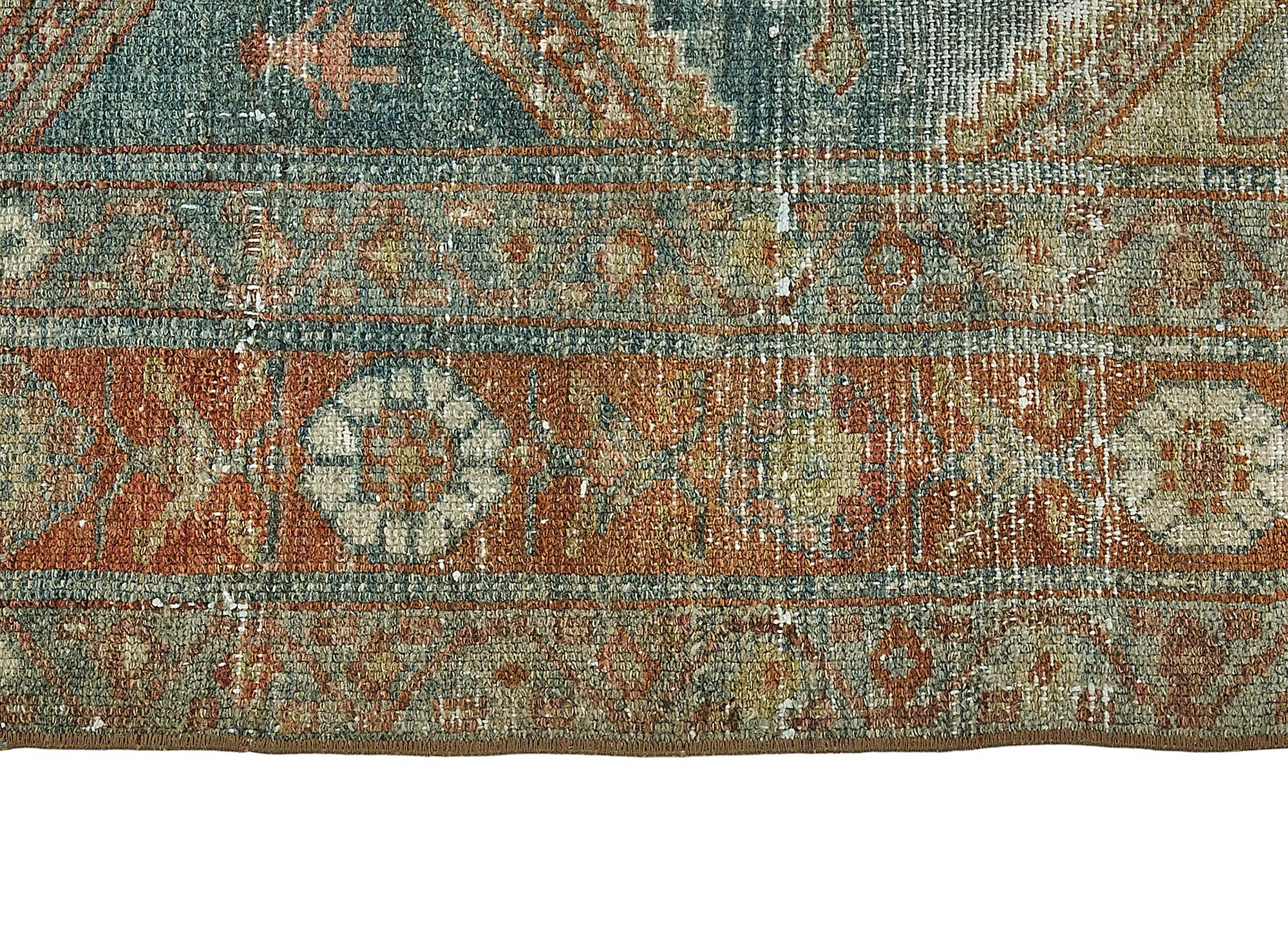 4x6 Antique Persian Heriz Rug - 50083