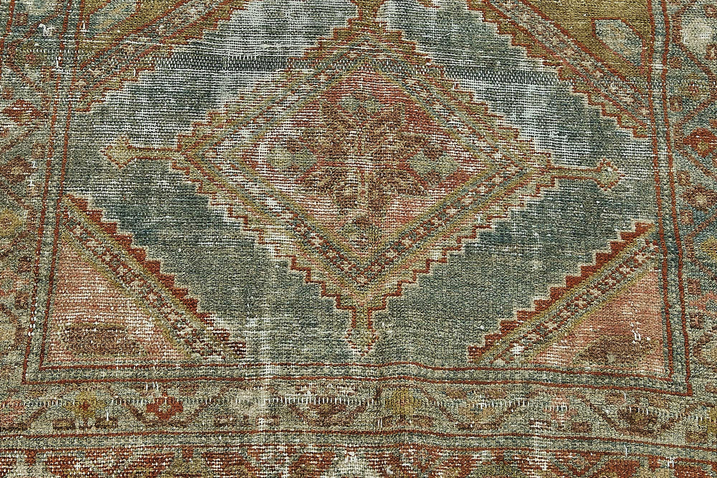 4x6 Antique Persian Heriz Rug - 50083
