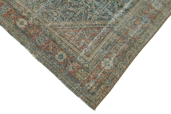 4x6 Antique Persian Tabriz Rug - 50084