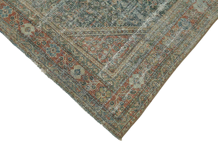 4x6 Antique Persian Tabriz Rug - 50084