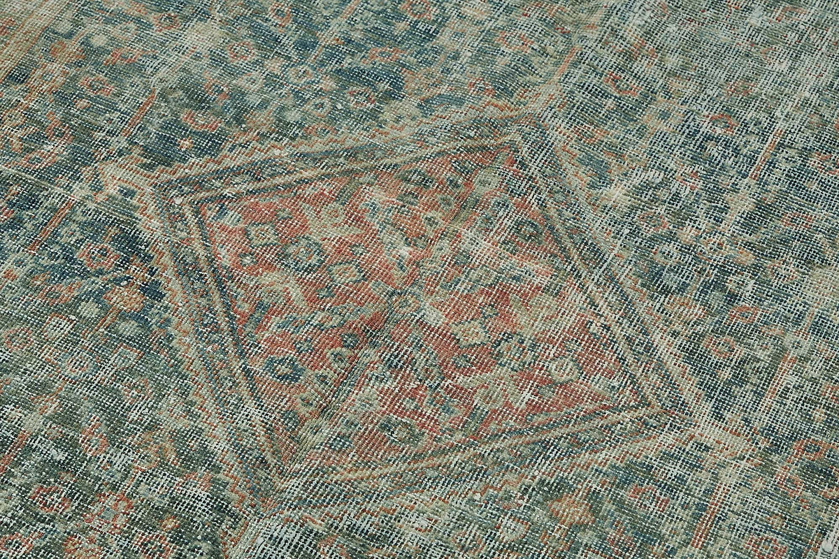 4x6 Antique Persian Tabriz Rug - 50084