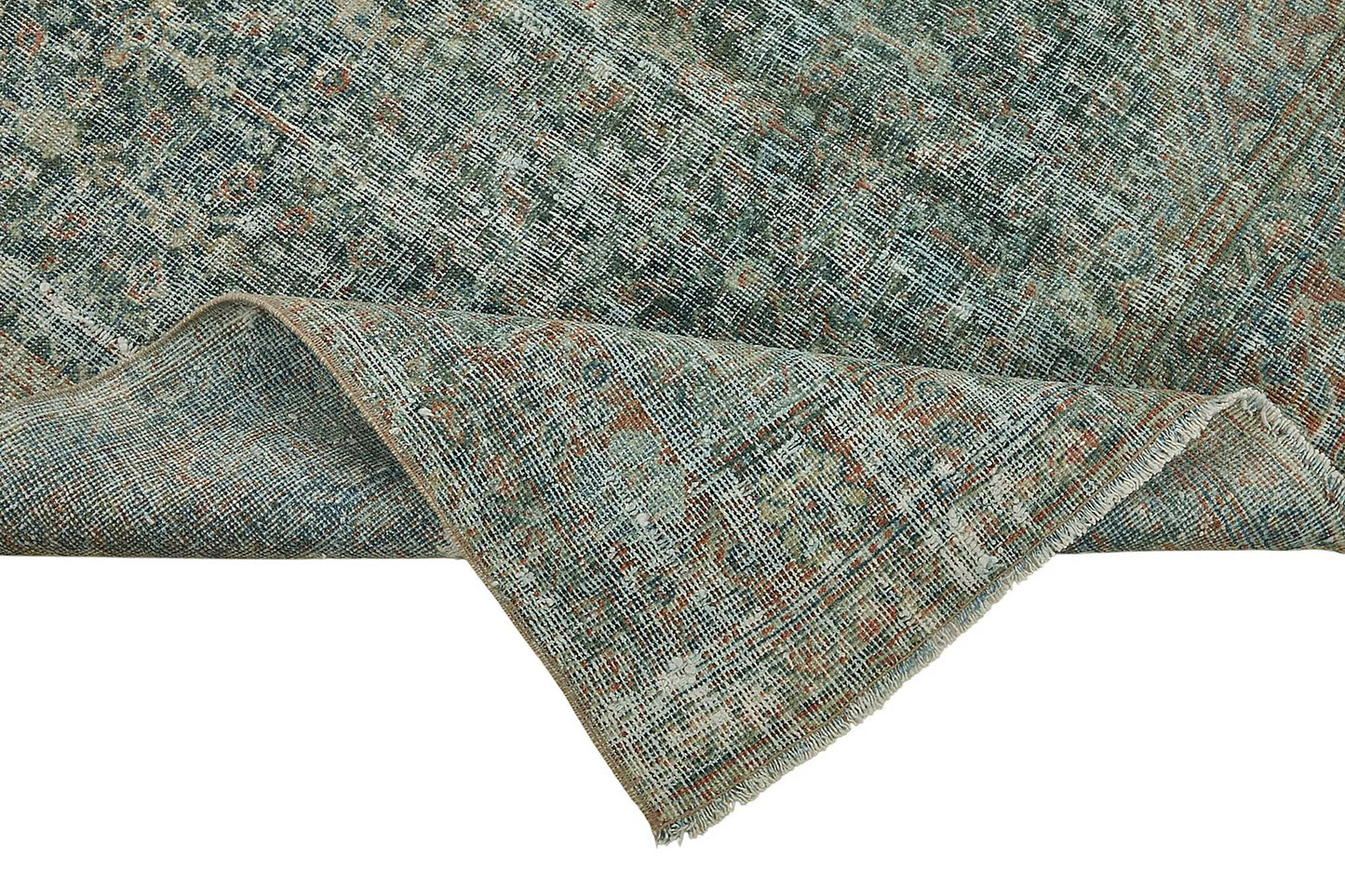 4x6 Antique Persian Tabriz Rug - 50084
