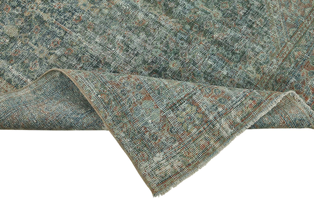 4x6 Antique Persian Tabriz Rug - 50084
