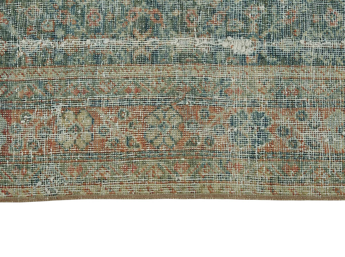 4x6 Antique Persian Tabriz Rug - 50084