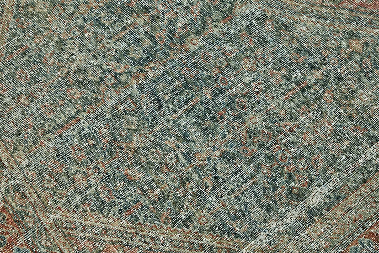 4x6 Antique Persian Tabriz Rug - 50084