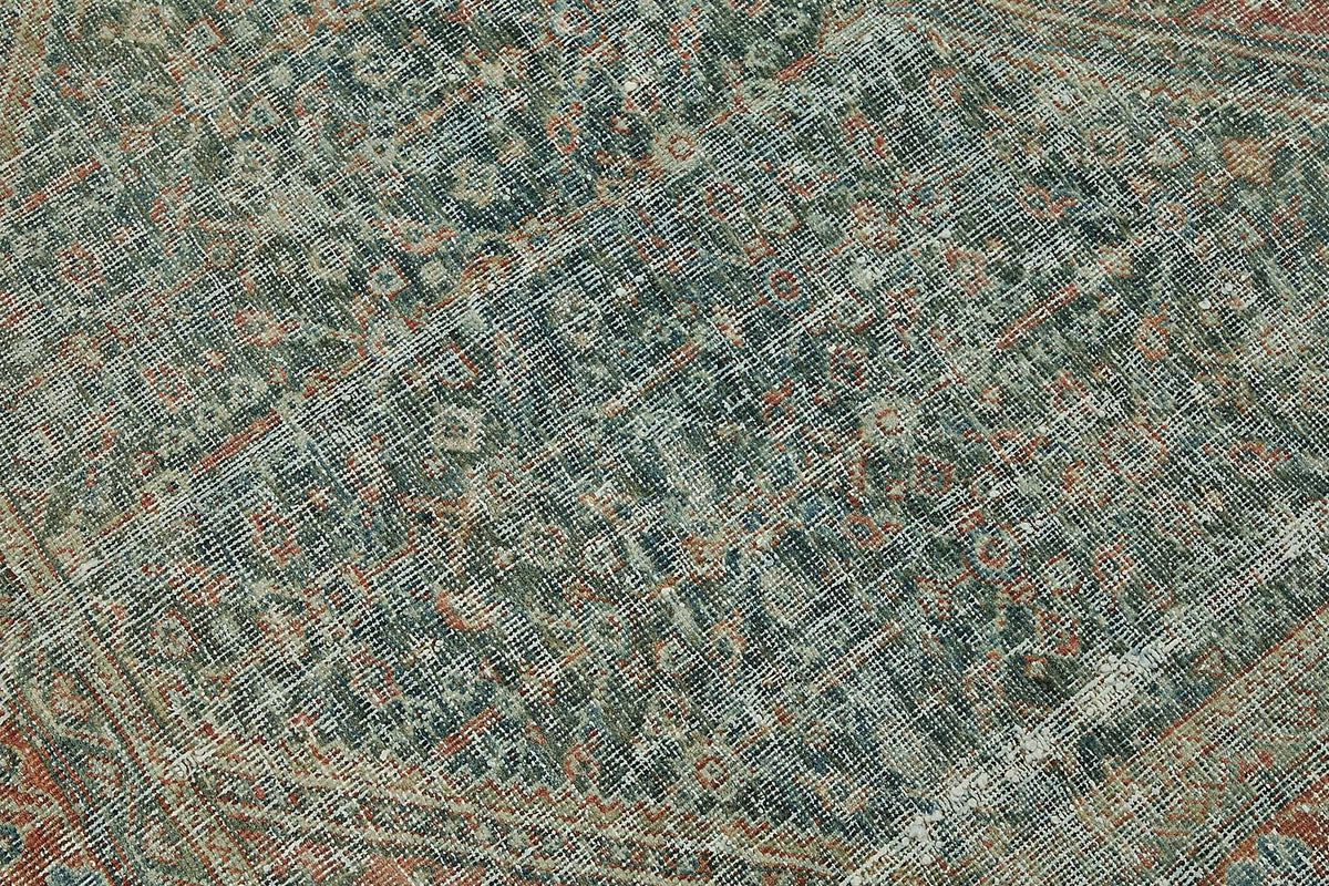 4x6 Antique Persian Tabriz Rug - 50084