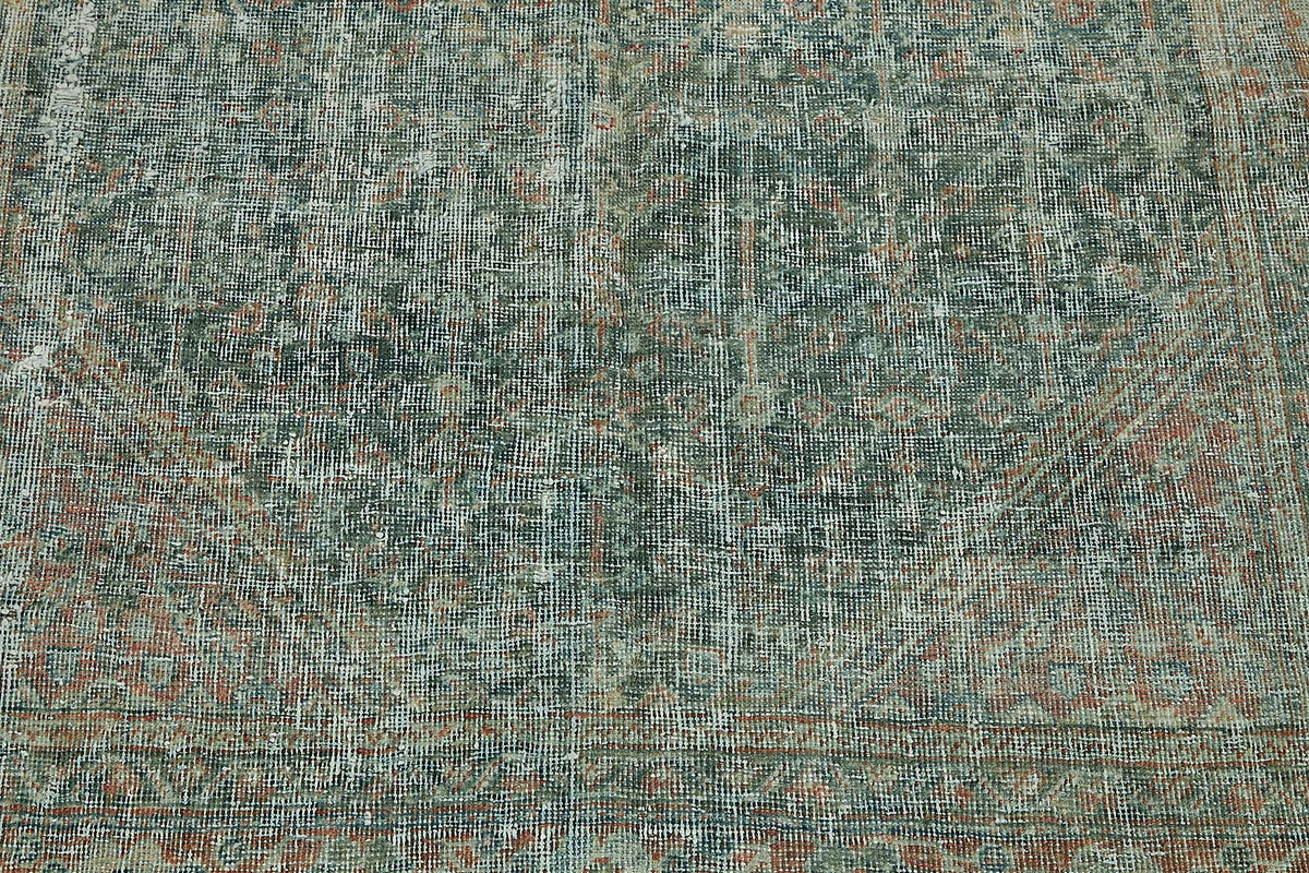 4x6 Antique Persian Tabriz Rug - 50084