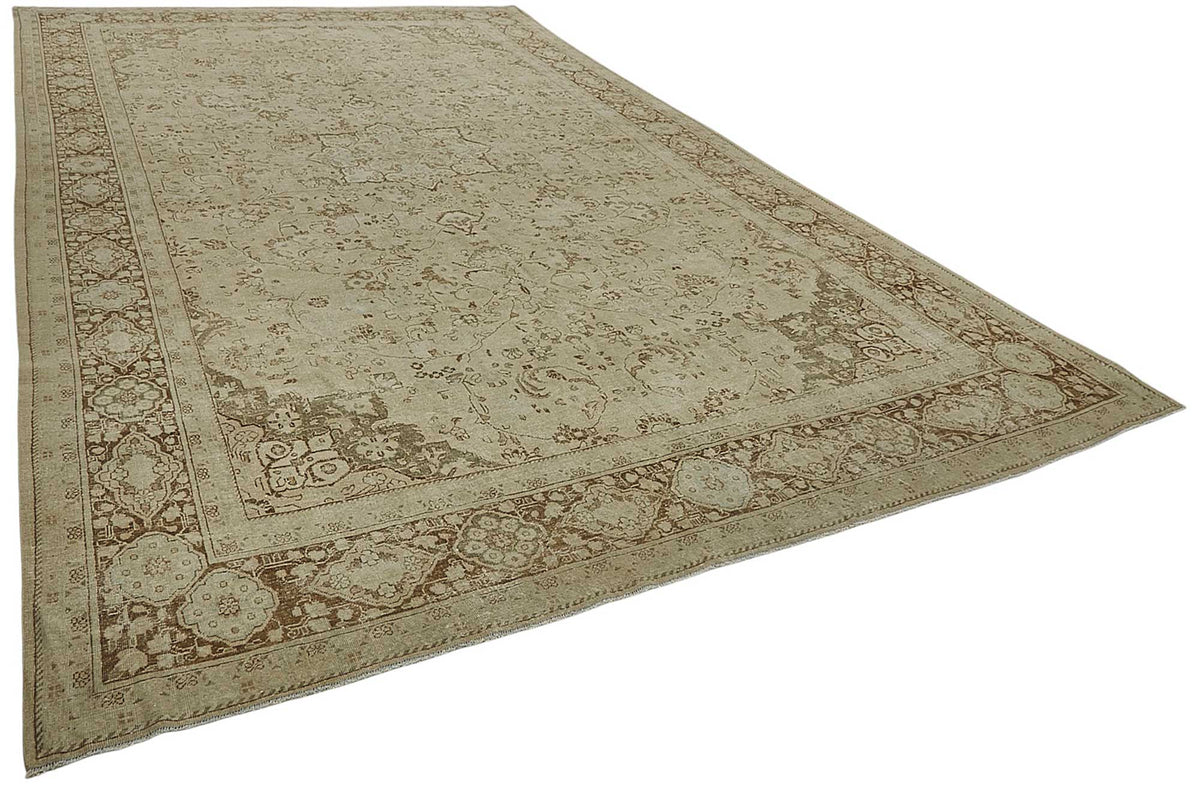 11x17 Antique Persian Tabriz Rug - 50085