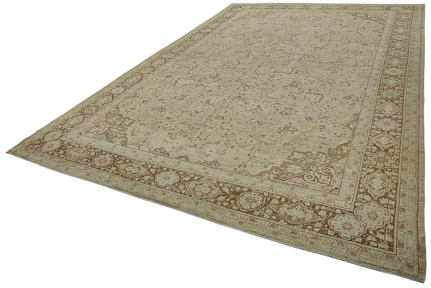 11x17 Antique Persian Tabriz Rug - 50085