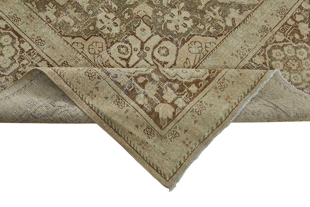 11x17 Antique Persian Tabriz Rug - 50085