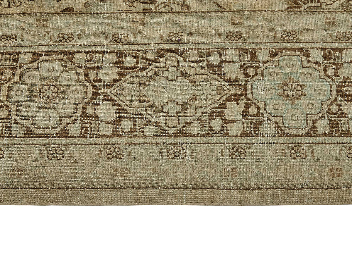 11x17 Antique Persian Tabriz Rug - 50085