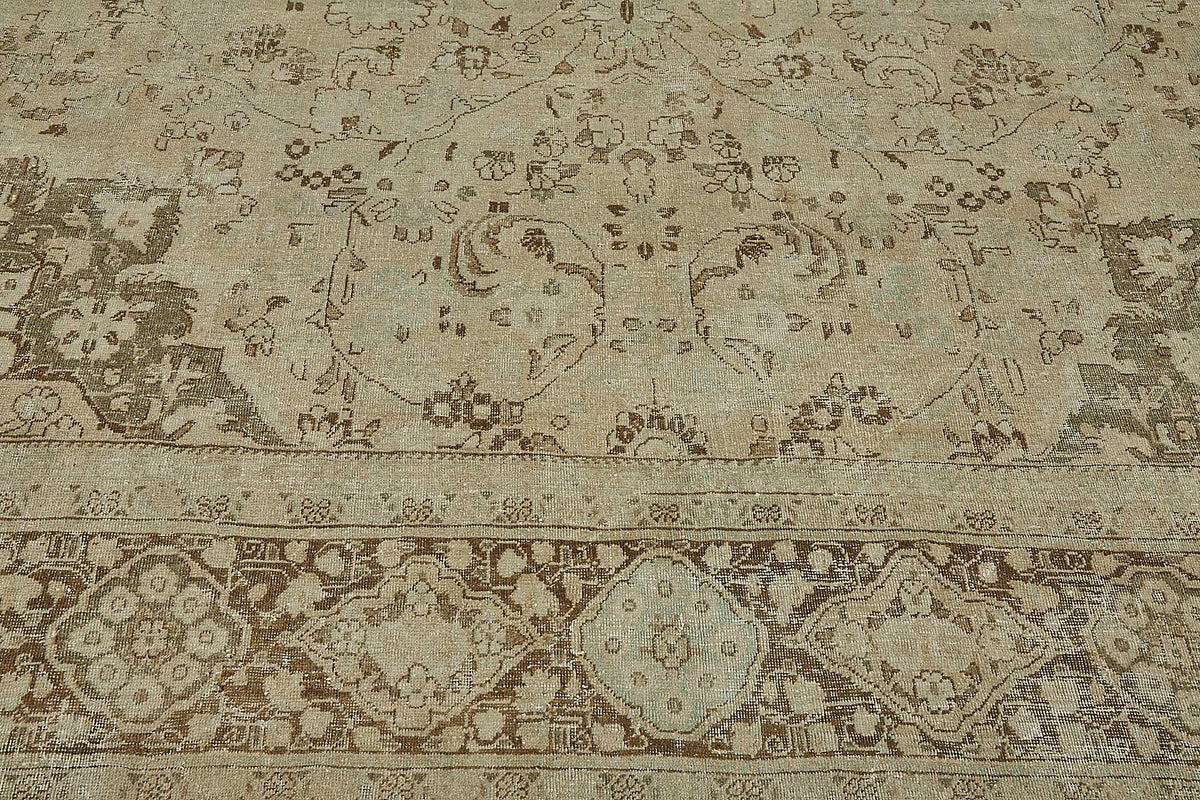 11x17 Antique Persian Tabriz Rug - 50085