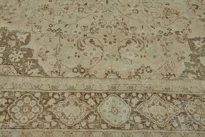 11x17 Antique Persian Tabriz Rug - 50085