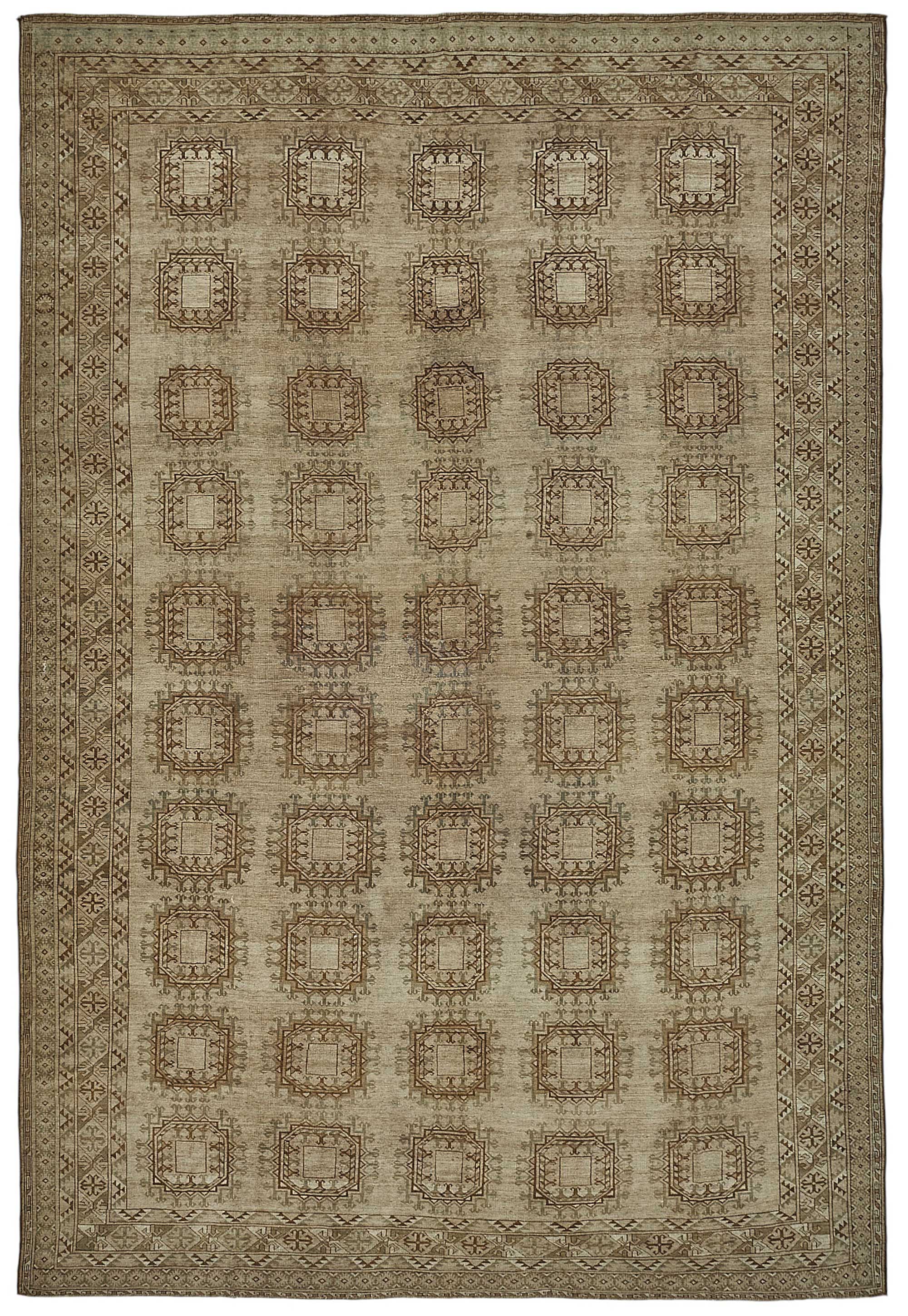 10x16 Antique Persian Bokhara Rug - 50086