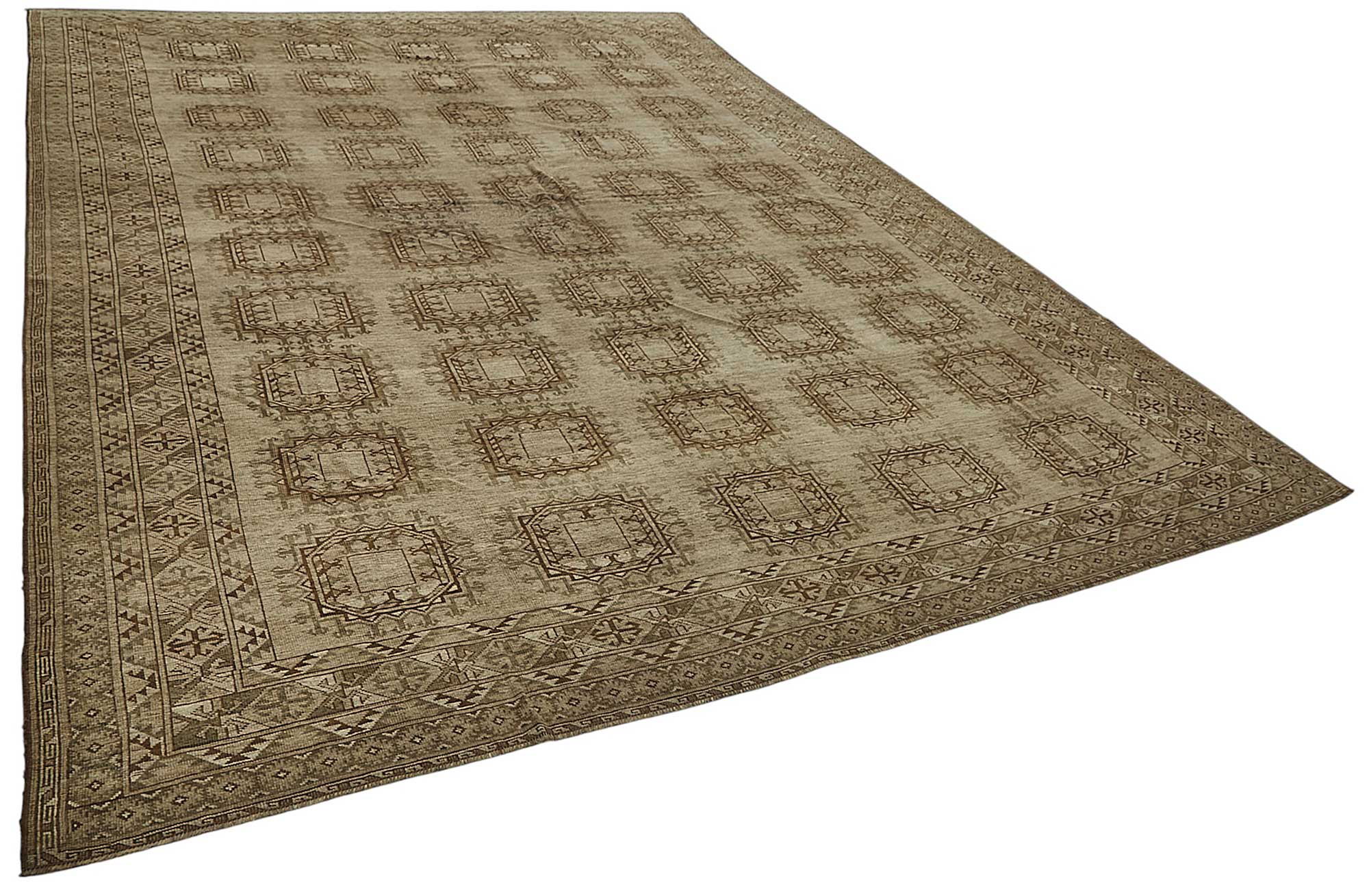 10x16 Antique Persian Bokhara Rug - 50086
