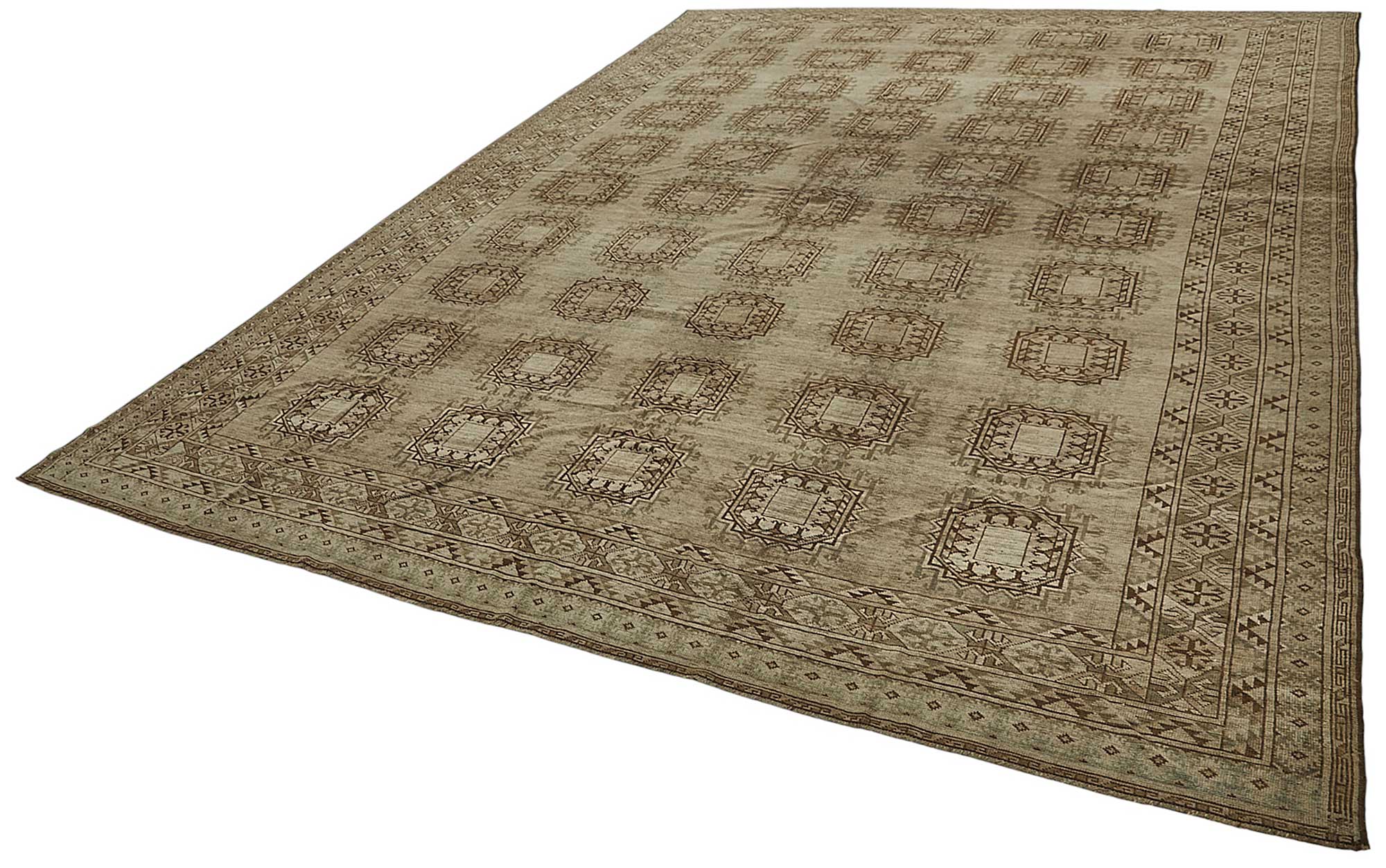10x16 Antique Persian Bokhara Rug - 50086
