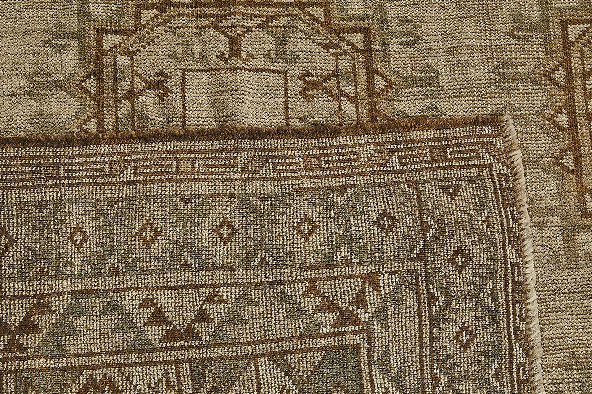 10x16 Antique Persian Bokhara Rug - 50086